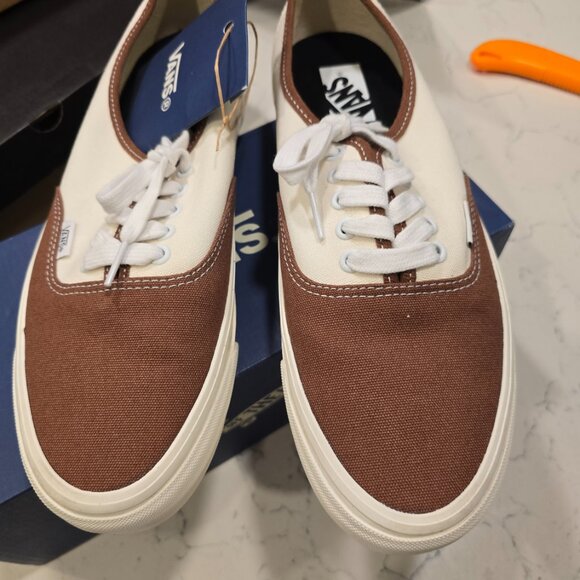 VANS Premium Authentic 44 Coffee Brown - VN000CQACFF Mens Size 11 Shoes NEW - Picture 4 of 9